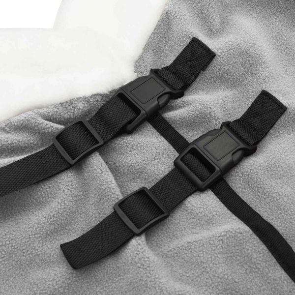 Конско одеяло Пълно тъмно зелено 145 cm Полар флийс