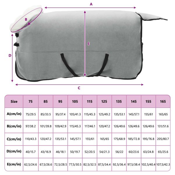Конско одеяло Пълно тъмно зелено 145 cm Полар флийс