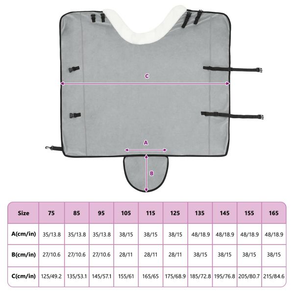 Конско одеяло Пълно тъмно зелено 145 cm Полар флийс