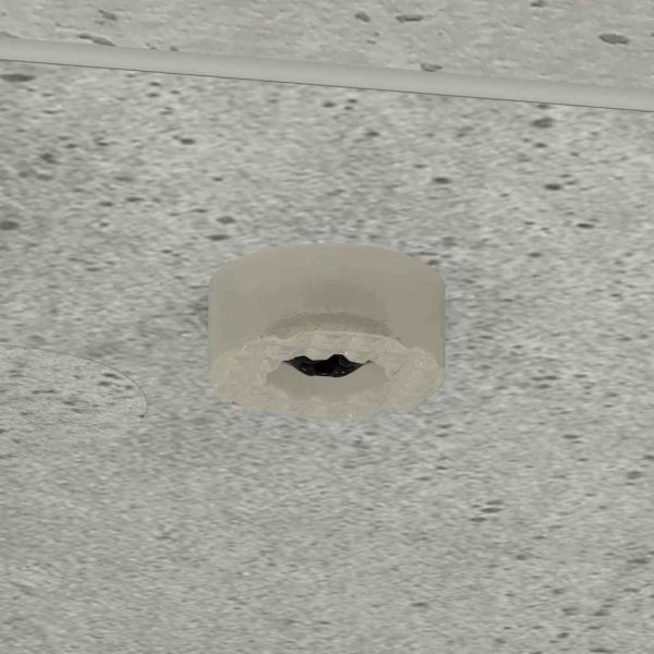 Крайна масичка Циментено сиво 30 x 30 x 56 см Инженерно дърво