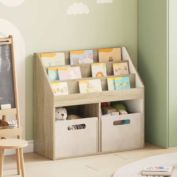 Детска рафт за книги Сонома дъб 72,5 x 29,5 x 69 см