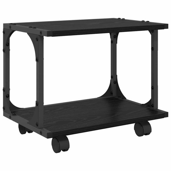 Стойка за принтер Черен дъб 41 x 28 x 33,5 см