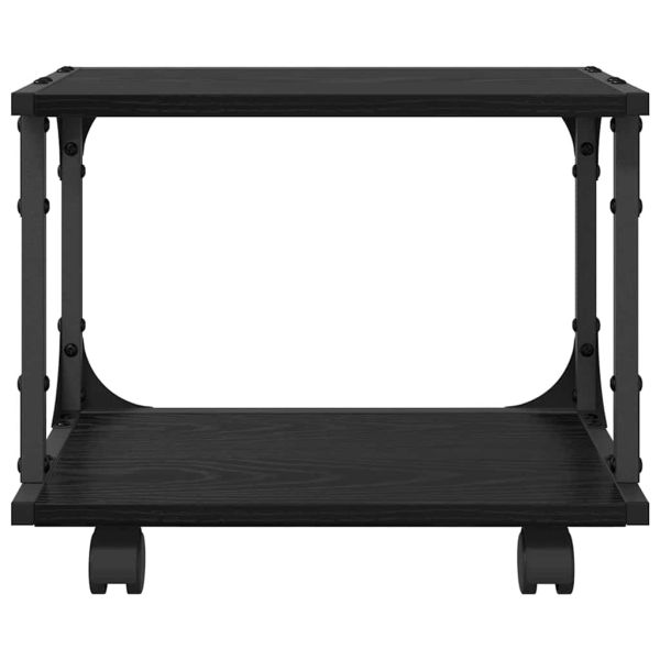Стойка за принтер Черен дъб 41 x 28 x 33,5 см