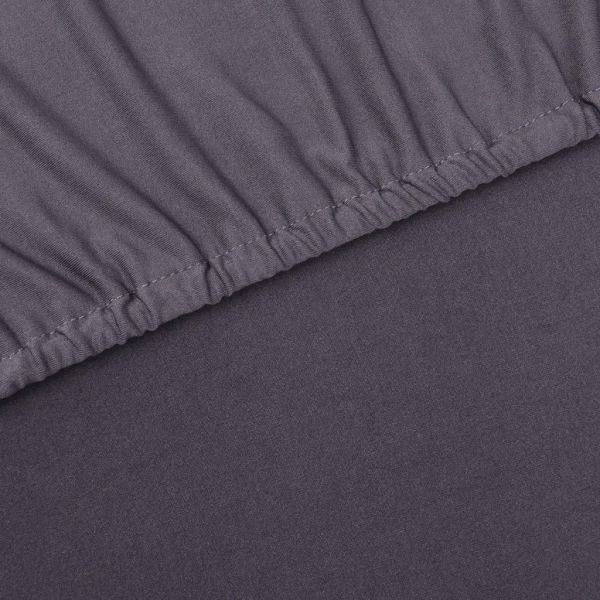 131084 Stretch Couch Slipcover Anthracite Polyester Jersey
