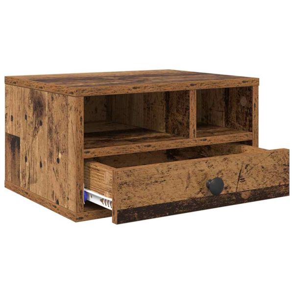 Стойка за принтер Старо дърво 40 x 32 x 24 см