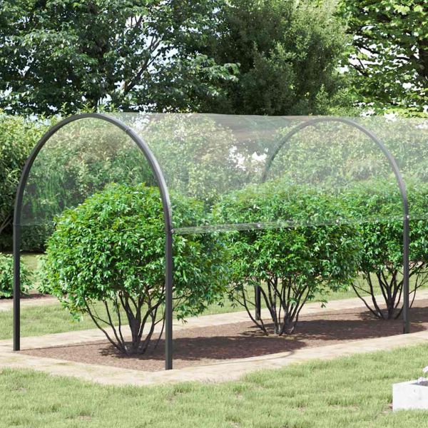 Прозрачен брезент с капси 4x12 m PVC