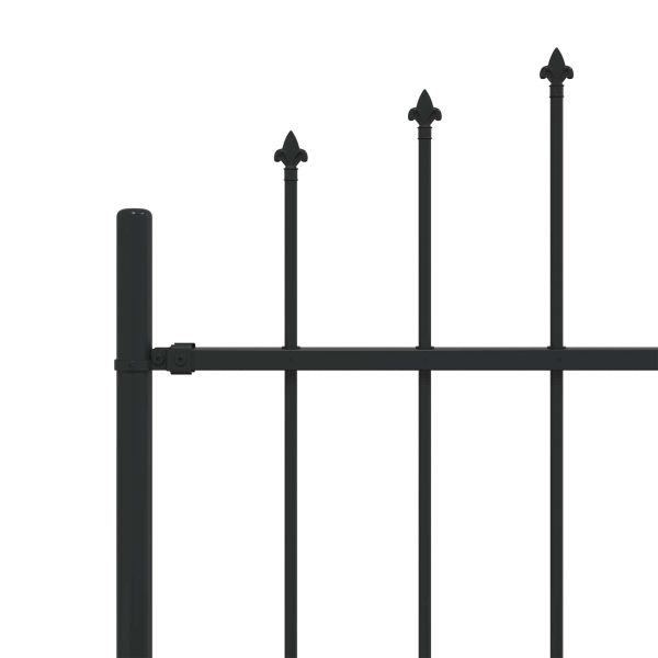 Шипова ограда Asten Черно 200 x 200 cm