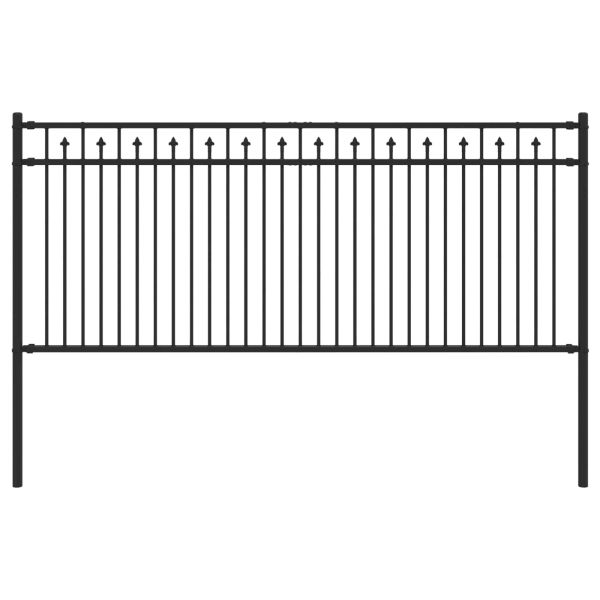 Оградна колче Baarlo Черно 200 x 130 см