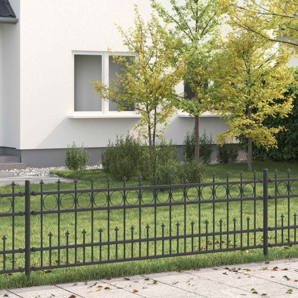 Ограда с Spike пръстен Horst Черно 200 x 130 см