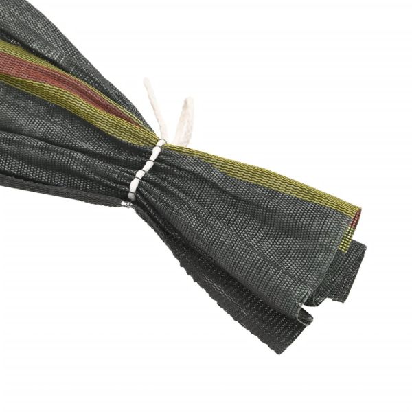 Пясъчни торби, 10 бр, тъмнозелени, 103x25 см, HDPE