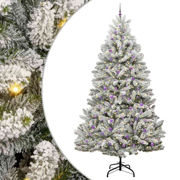 С изкуствено коледно дърво 300 cm 300 LED светодиода Топло бяло