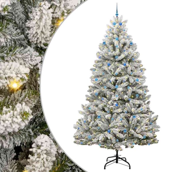 С изкуствено коледно дърво 300 cm 300 LED светодиода Топло бяло