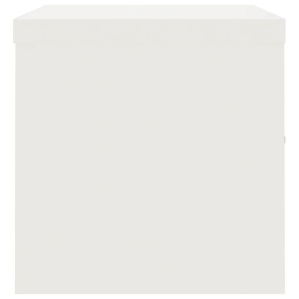 Шкаф за папки бял 90x40x40 см стомана