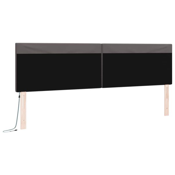 LED глава Сив 200 cm Изкуствена