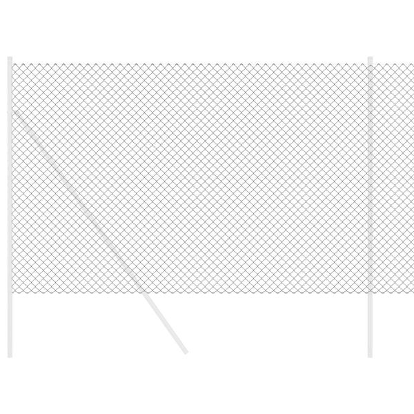 Оградa от мрежа Сив 10 x 1,6 m Стомана