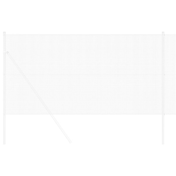 Заварена мрежа ограда Сребрист