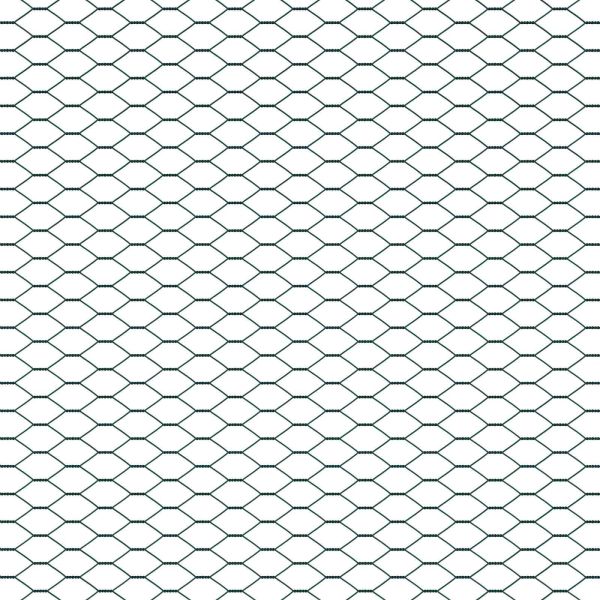 Шестоъгълна ограда Зелен 1 x 10 m ПВЦ