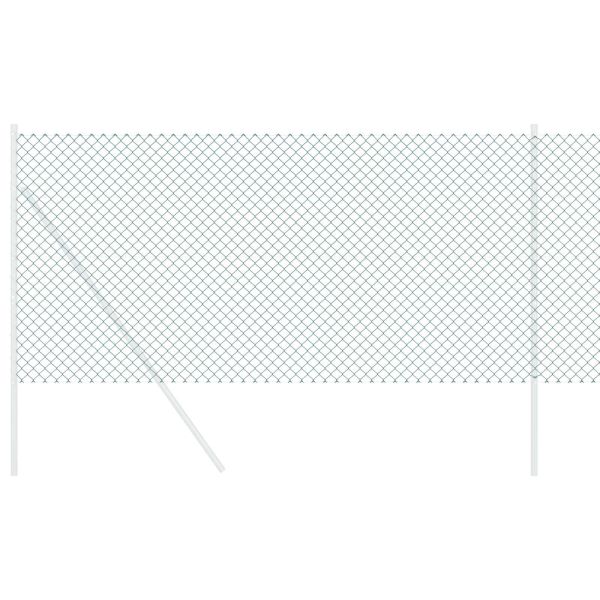 Оградa от мрежа Зелен 10 x 1 m Стомана