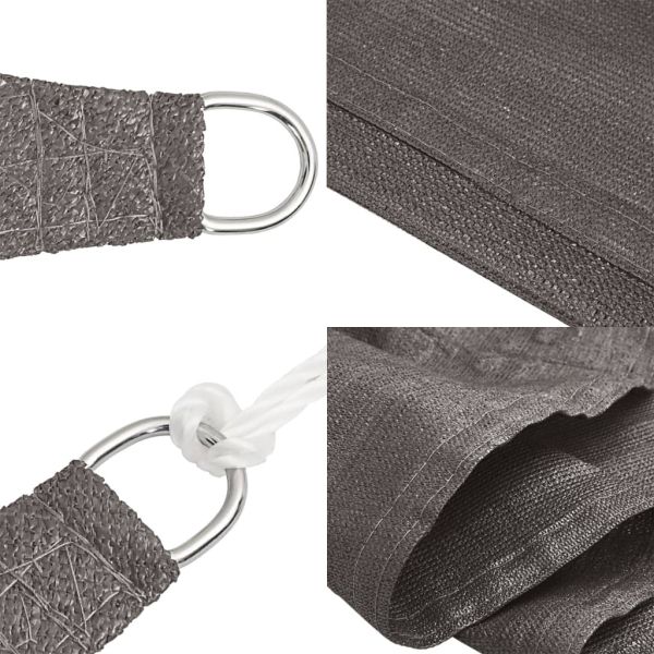 Платно-сенник, 160 г/м², антрацит, 5x7 м, HDPE