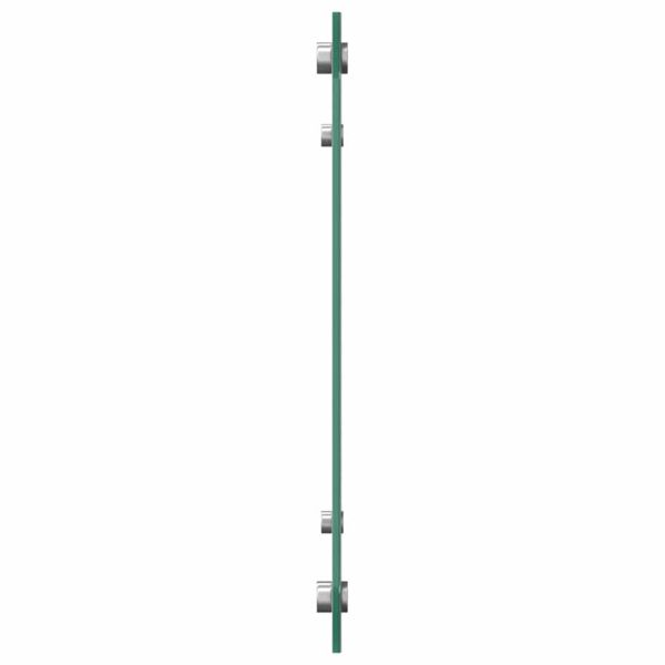 Кухненски гръб 2 pcs Светлосиво 90 x 40 cm закалено стъкло