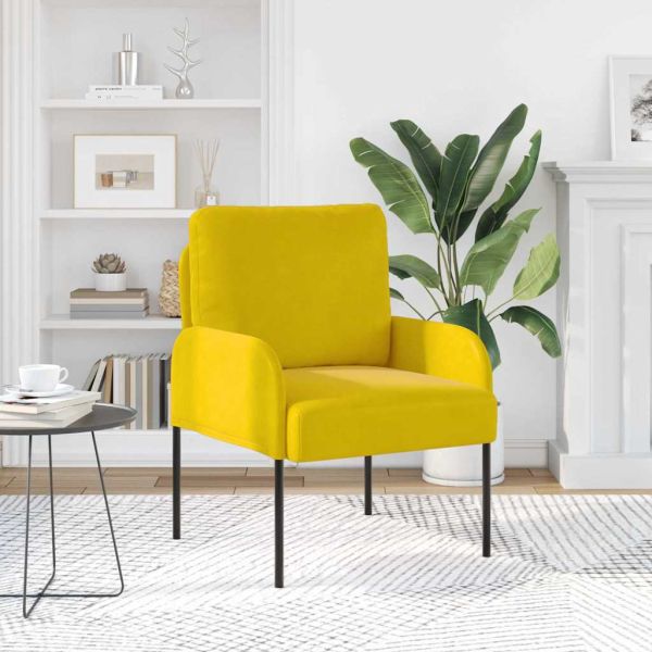 Дивани с възглавница 55cm Жълто Шперплат