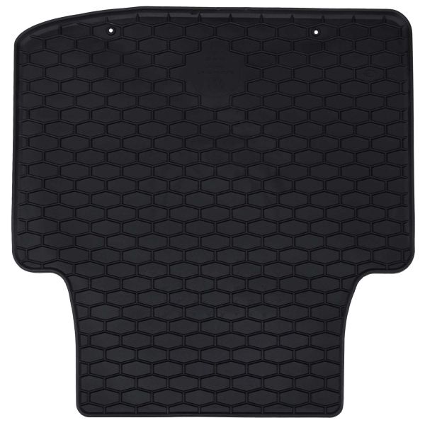 Автомобилен килим 4 pcs Черно Каучук