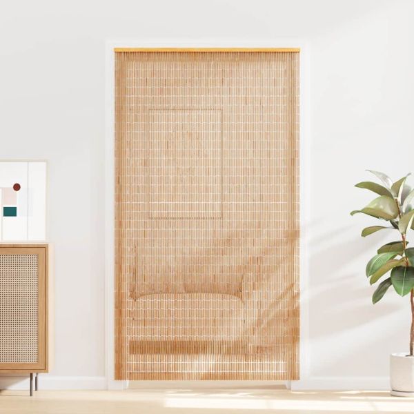 Завеса за врата против насекоми, бамбук, 120x220 cм