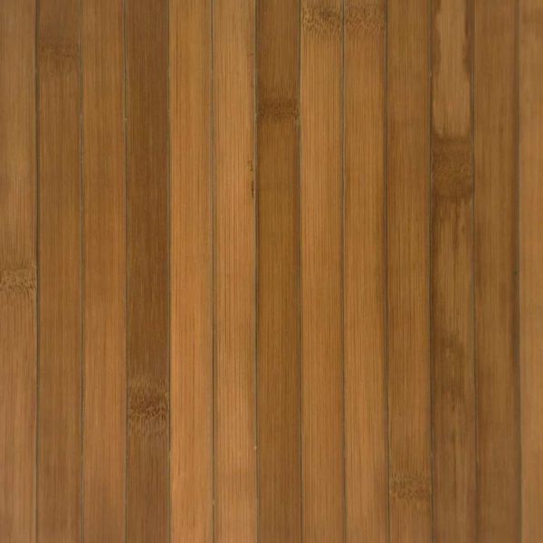 Килим, правоъгълен, кафяв, 80x500 см, бамбук