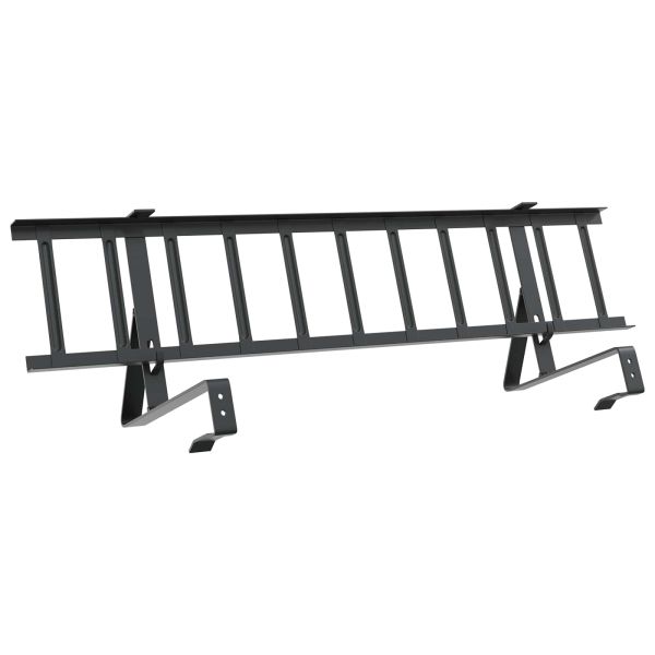 Снегозадържател за покрив Черно 300 x 29,5 x 34,5 см Стомана