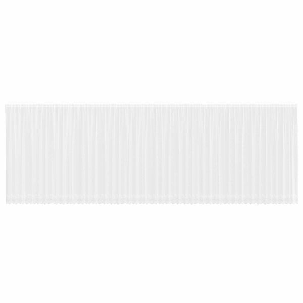 Перде от дантела Бяло 200 x 1200 cm Полиестер
