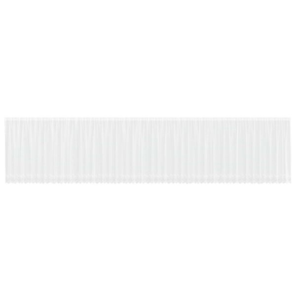 Перде от дантела Бяло 1200 x 140 cm Полиестер