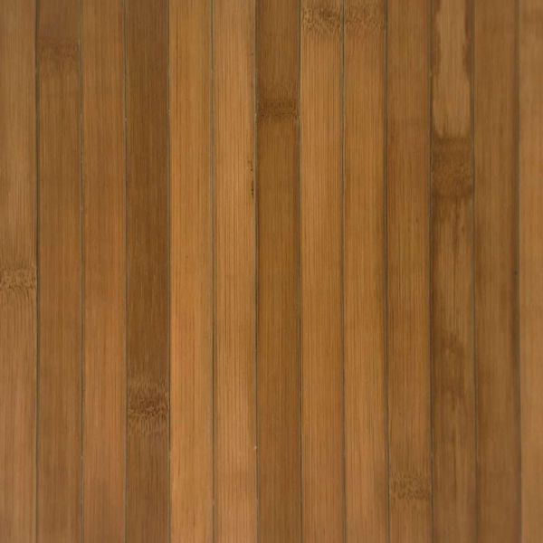 Килим, правоъгълен, кафяв, 100x200 см, бамбук