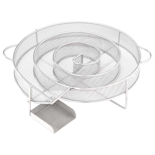 Барбекю пещ димогенератор за студено пушене поцинкована стомана