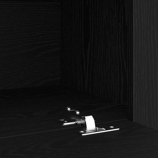 Нощен шкаф Черния дъб 60 x 35 x 40 см Инженерно дърво