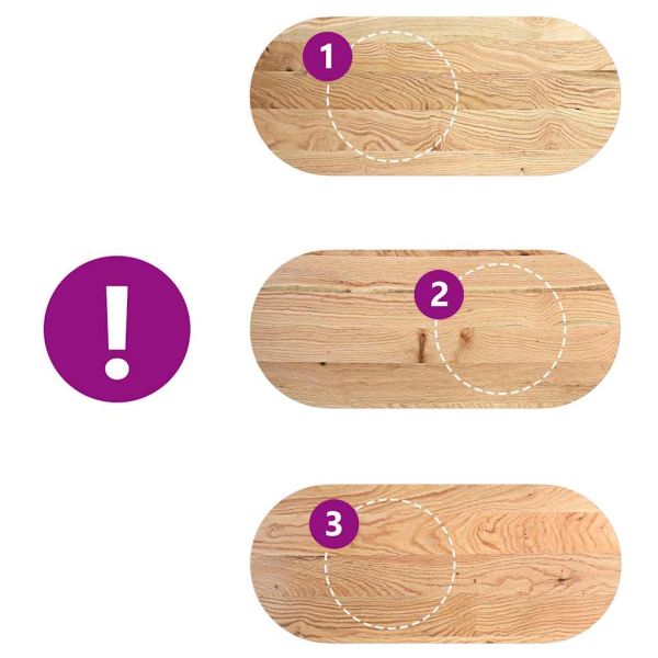 Плот за маса, 140x60x2 см, дъбово дърво масив, овална