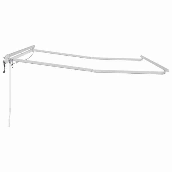 Рамка за сенник Бяло 3 x 2,5 m Алуминий