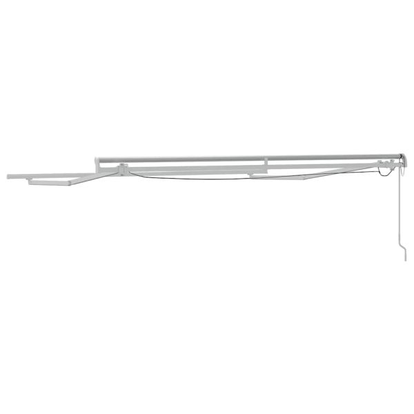 Рамка за сенник Бяло 350 x 250 cm Алуминий