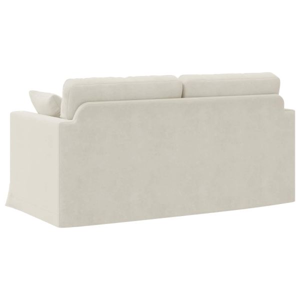 Диван Крем 158 x 78 x 80 см Кадифе