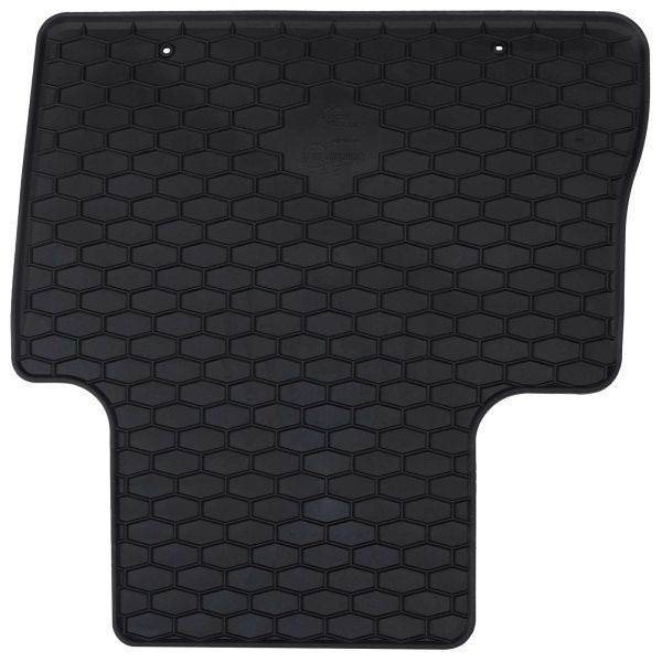 Автомобилен килим 4 pcs Черно Каучук