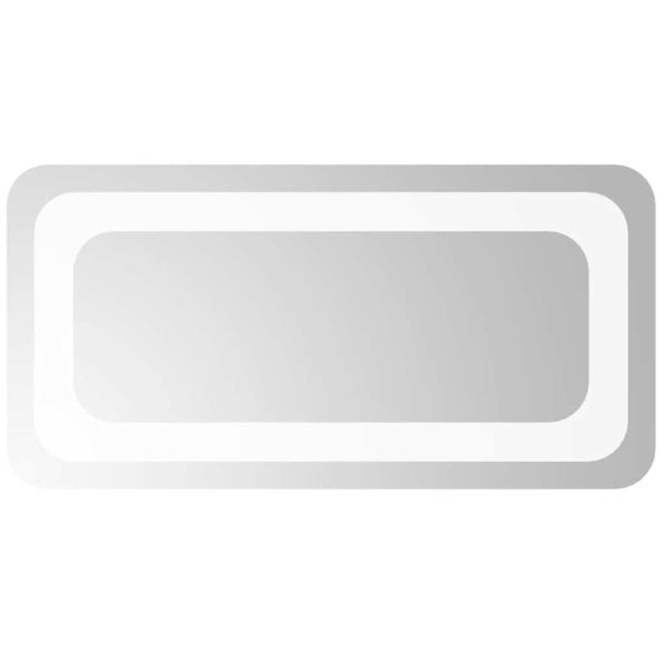 LED огледало за баня, 40x20 см