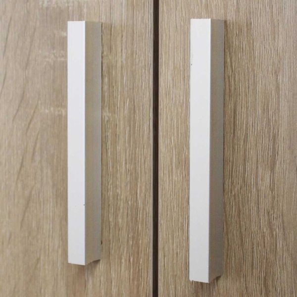 Шкаф за обувки, 7 рафта, дъб