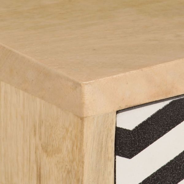 ТВ шкаф, 120x30x40 см, мангово дърво масив