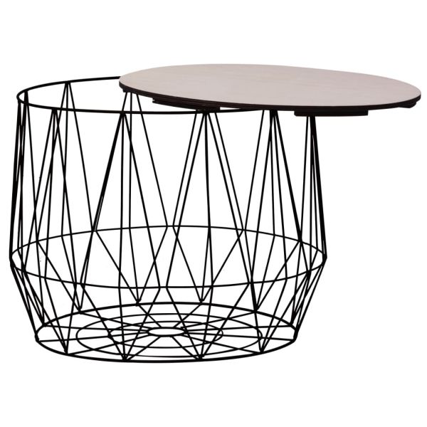 Маси за кафе, 2 бр, черни