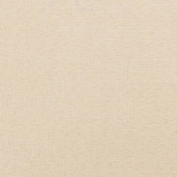 Боксспринг легло с матрак, кремава, 90x200 см, плат