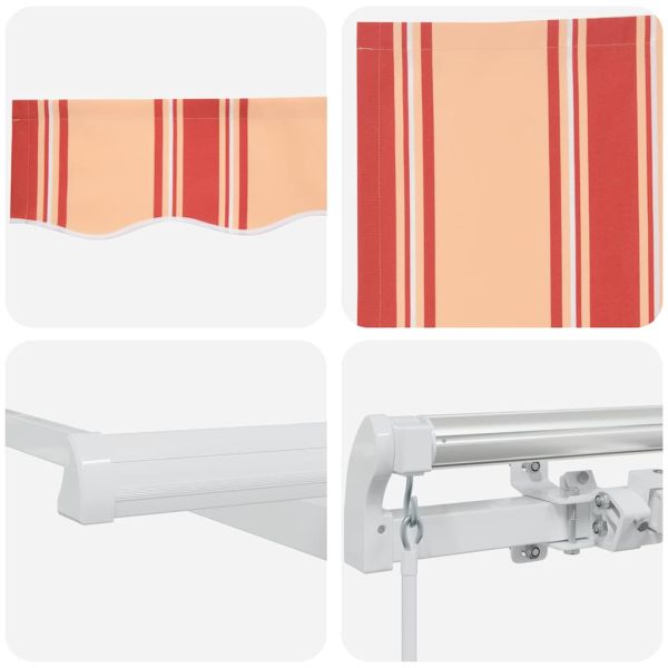 Сенник Жълт и оранжев 350 x 250 x 165 см Полиестер