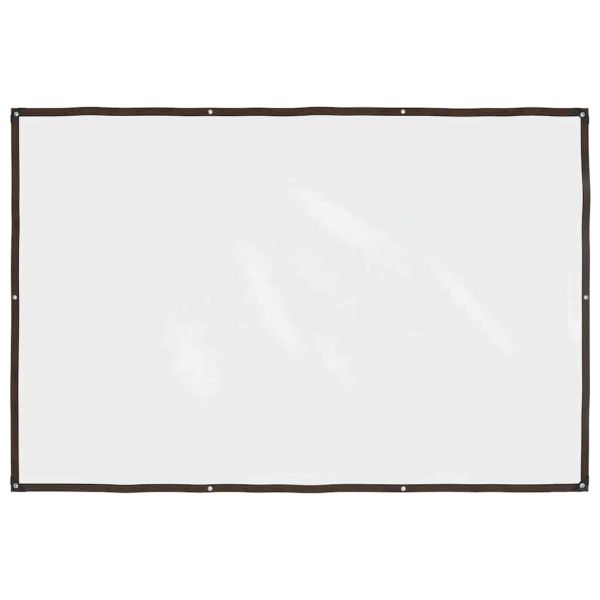 Прозрачен брезент с капси 2х3 м Полиетилен