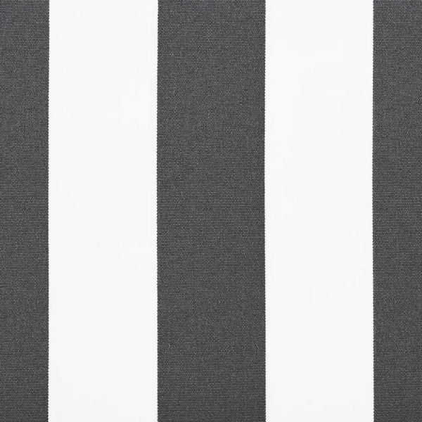 Автоматично прибираща се тента, антрацит и бял, 600x300 см