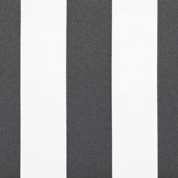 Ръчно прибираща се тента, антрацит и бял, 600x300 см