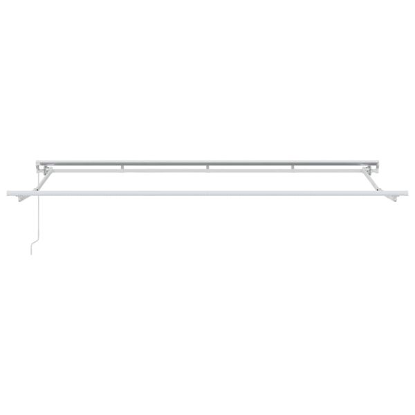 Сгъваем навес Антрацит 350 x 200 cm Алуминий и Тъкан