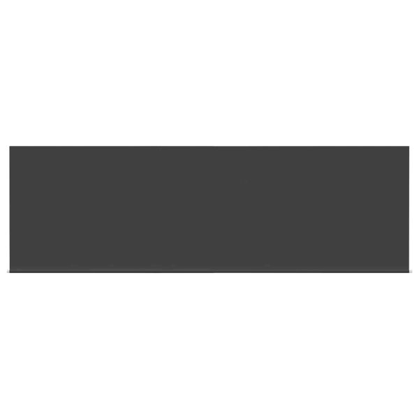 Сгъваем навес Антрацит 400 x 200 cm Полиестер и алуминий